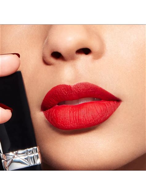 dior rouge lipstick 999|Rouge Dior Refillable Lipstick .